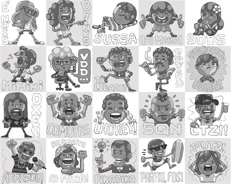 Facebook Sticker Pack 的图像结果