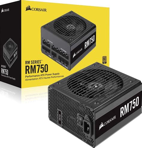 Corsair RM Series RM750 — 750 Watt 80 PLUS Gold Certified Fully Modular ...