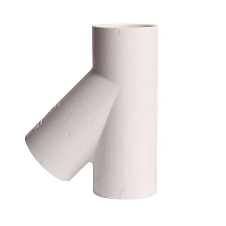Thrifco Plumbing 1-1/2 Inch Slip x Slip x Slip PVC Wye SCH 40 8113946 ...