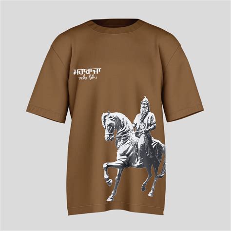 🦁Sher-E-Punjab🦁 Maharaja Ranjit Singh Oversized T Shirt Online For Men ...