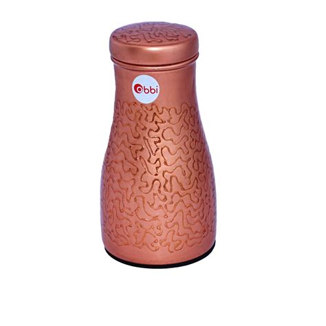 Buy Obbi Copper Leak-Proof Lead-Free Tumbler with Printed Coating ...