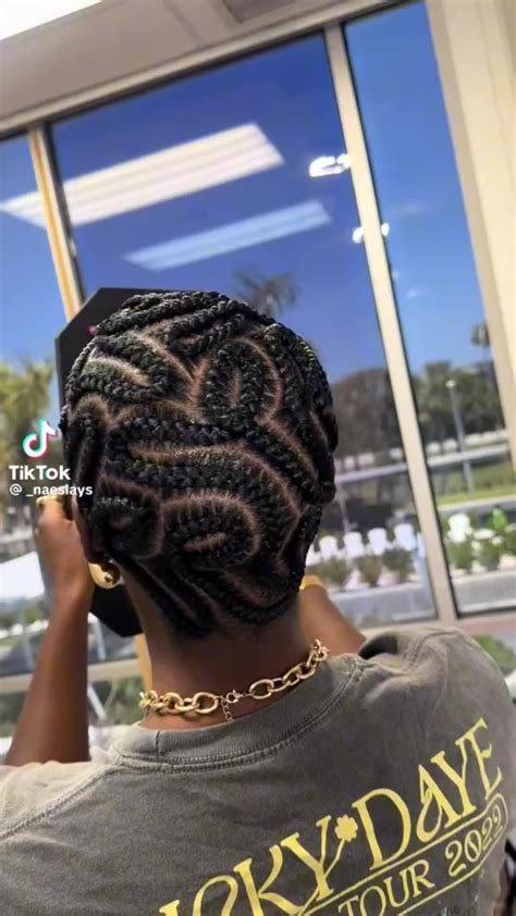 Braided Bald head done right 😍 | Cornrows natural hair, African braids ...