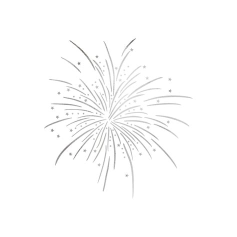 Set of new year festive firework vector illustration. Collection of ...