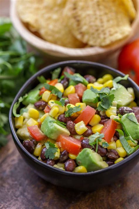 Black Bean Corn Salsa | Lil' Luna