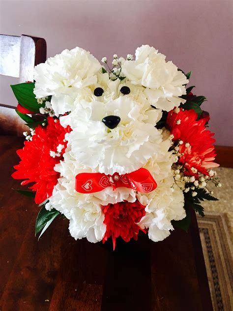 Dog Flower Arrangement at Lynda Rahman blog