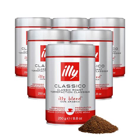 illy Classico Ground Espresso Coffee - Medium Roast (250g) – The ...