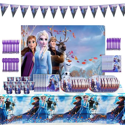 Frozen birthday party supplies decorations – Artofit