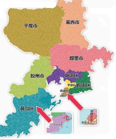 最新！青岛各行政区域详细划分，简单明了_腾讯新闻