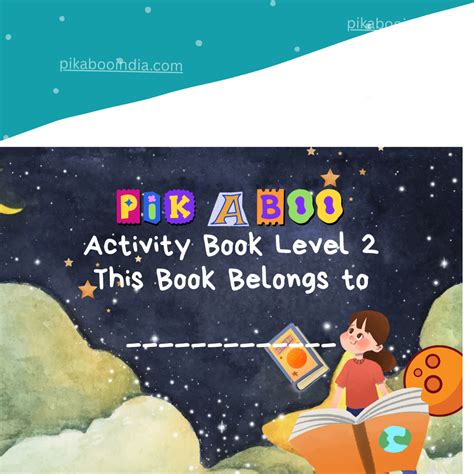 Exclusive Binder Activity Book – Non-Tear with Velcro – PiK A BOO