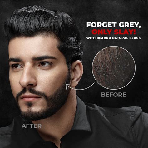 Buy Beardo Beard Color for Men | Natural Beard Color - Black – Beardo India