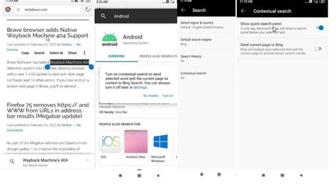 Grosse novità nell'ultima build di Microsoft Edge per Android