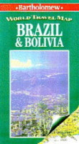 Buy Brazil and Bolivia (Bartholomew World Travel Map S.) Book Online at ...