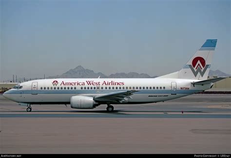 Aircraft Photo of N173AW | Boeing 737-33A | America West Airlines ...