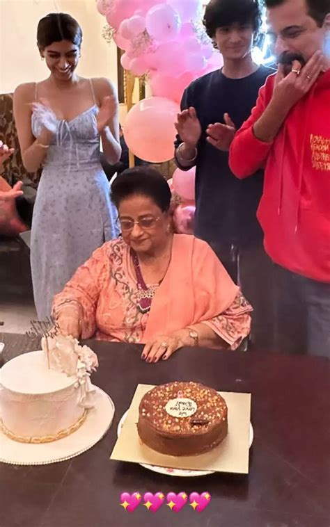 Adorable family pictures from Anil Kapoor’s mom Nirmal Kapoor’s 88th ...