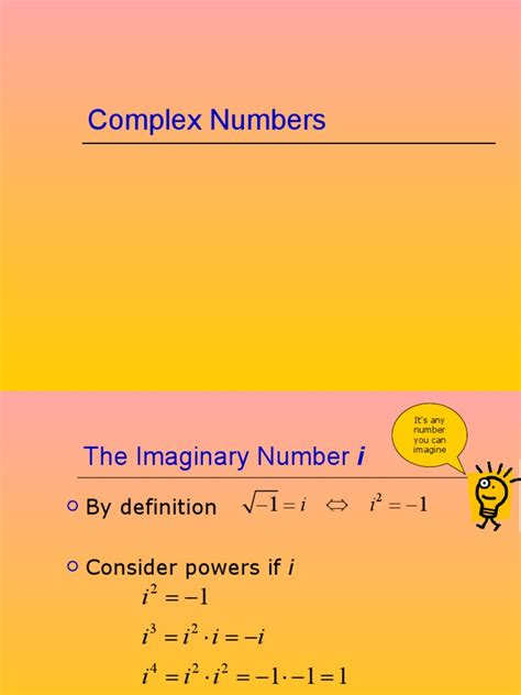 Complex Numbers Introduction Level 1 的图像结果