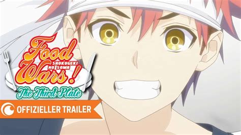 Crunchyroll veröffentlicht Ankündigungstrailer Für Food Wars! The Third ...