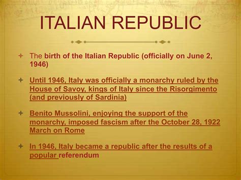 Italy-presentation | PPTX - history of italy