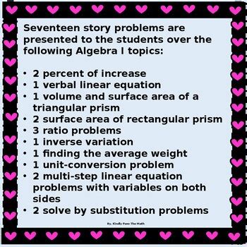 Image result for Story Problem Algebra