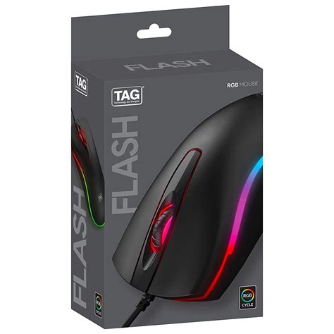 Amazon.in: Buy TAG Flash RGB Optical Wired Mouse | 1000 DPI | RGB LED ...