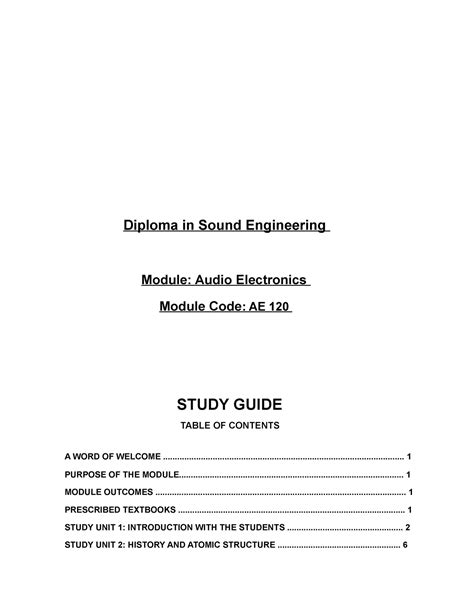 Image result for Audio Electronics Tutorial