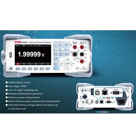 UT8805E Benchtop Multimeter