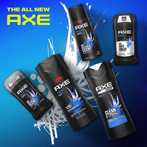 Buy AXE Body Wash 12h Refreshing Scent Phoenix Crushed Mint & Rosemary ...