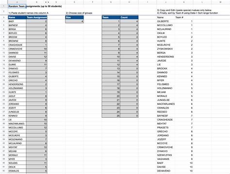 Image result for Random Team Generator in Excel