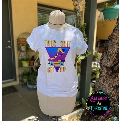 Talk Shit Get Hit Stranger Things Tshirt I custom... - Depop