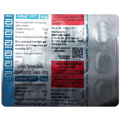 Zolfresh ODT 10 mg Tablet 15's | Uses, Side Effects, Price | Apollo ...