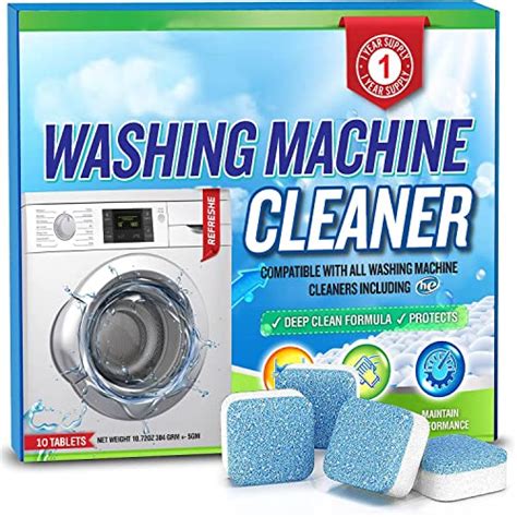 JINI COLLECTION washing machine cleaner tablet descaler for washing ...
