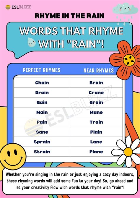 Warm Rhyme Words at Edward Mcfarlane blog