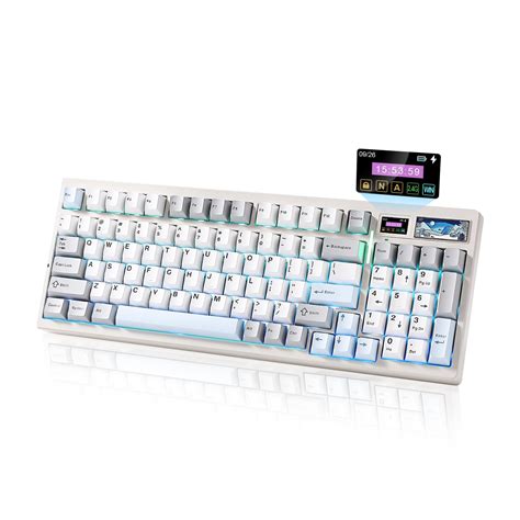 Yunzii If99 Wireless Mechanical Gaming Keyboard With Smart Lcd Display ...