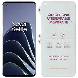 GADGET GEAR Matte Front Unbreakable Screen Protector Hydrogel Membrane ...