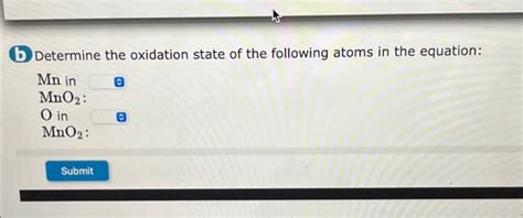 Image result for Oxidation State of MN in MnO2