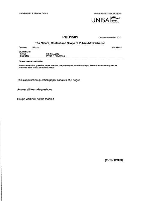 Image result for Public Administration 1501 Module