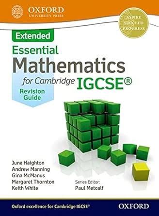 Extended Mathematics for IGCSE Revision Guide : Haighton, June, Manning ...