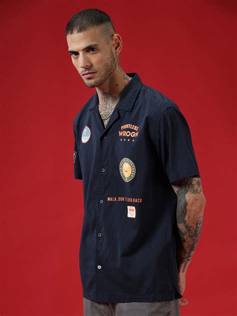 Half Shirt for Men | Buy Half Sleeve Shirt for Men Online | Wrogn