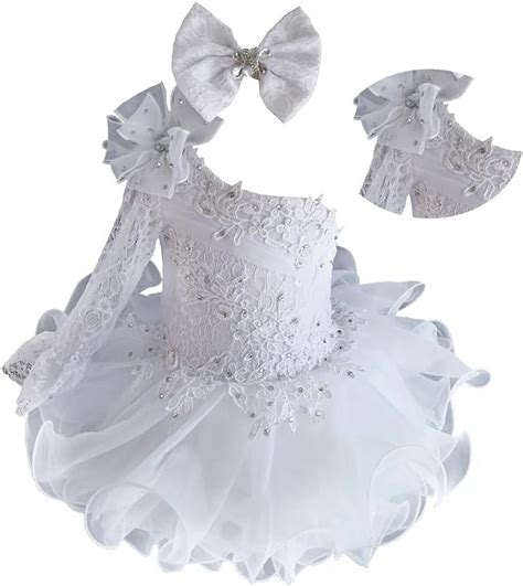 Jenniferwu G086 Infant Toddler Baby Newborn Little Girl's Pageant Party ...
