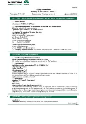 WÜKONIL® LP 50eco | Münzing Chemie