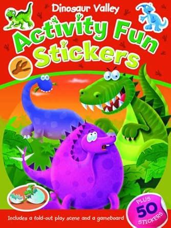 Buy Dinosaur Valley: Activity Fun Stickers Book Online at Low Prices in ...