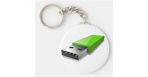 USB Flash Drive Keychain | Zazzle