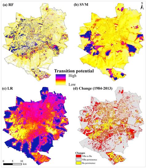 Simulating Urban Growth Using a Random Forest-Cellular Automata (RF-CA ...