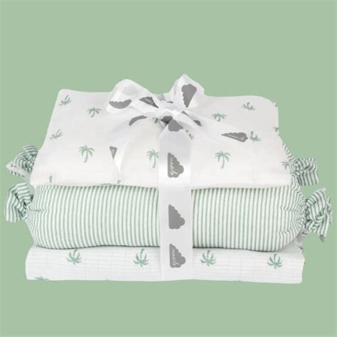 Newborn Organic Cot Bedding Gift Set | Masilo Organic Baby