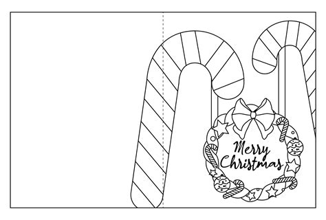 Printable Christmas Cards For Kids To Color - Jace Printable