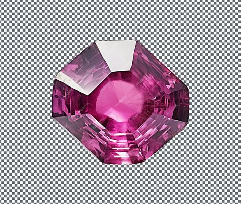 Premium PSD | Magnificent Glorious Spinel isolated on transparent ...