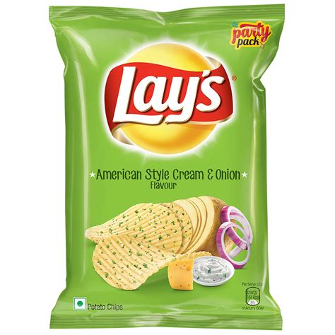 Lay's Core-Asco, 221 Grams Pouch, Cream & Onion : Amazon.in: Grocery ...