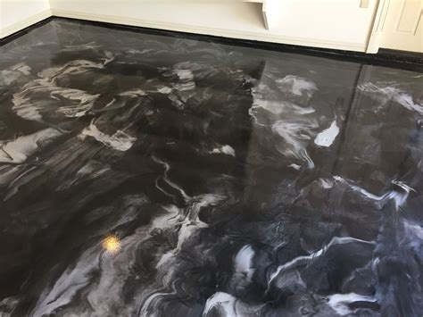 Dark Gray Epoxy Floor