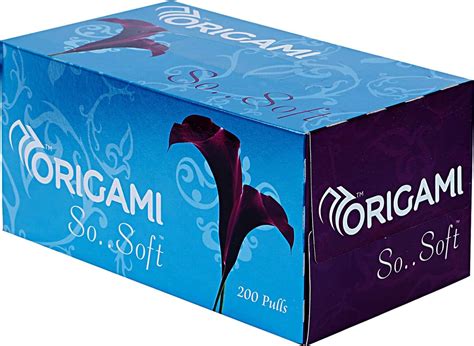 Buy ORIGAMI SO SOFT FACE TISSUE PAPER BOX / CAR FACIAL TISSUE BOX - 2 ...
