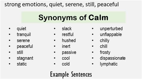 Beautiful Words For Calm at Samuel Skeyhill blog