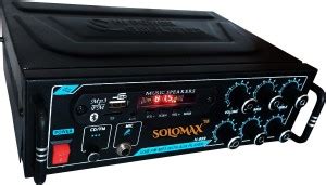 solomax New Series H-999BT Full Black Digital Stereo Power Amplifier ...